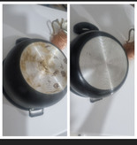 زیر قابلمه براحتی پاک میشه