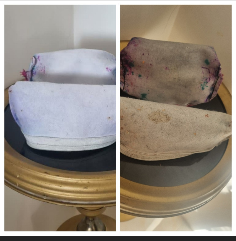 کیف لوازم آرایشی وجامدادی براحتی تمیز شد